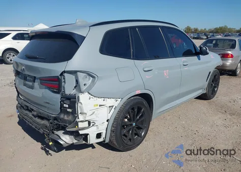 2022 BMW X3 Sdrive30I из США, поврежденный, VIN 5UX43DP0XN9L09255